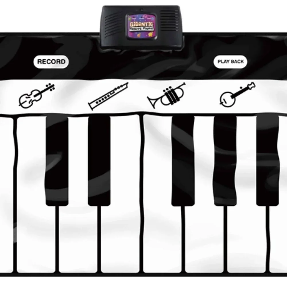 New Giant Floor Piano Keyboard Playmat Foldable Mat Musical Instrument Toddler K